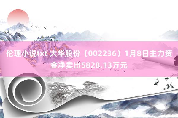 伦理小说txt 大华股份（002236）1月8日主力资金净卖出5828.13万元